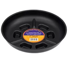 Plant Stand 8" Down Under Saucer Black