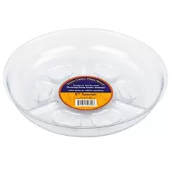 Plant Stand 8" Down Under Saucer Clear