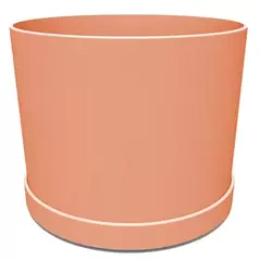 Bloem 8" Mathers Planter Muted Terra Cotta
