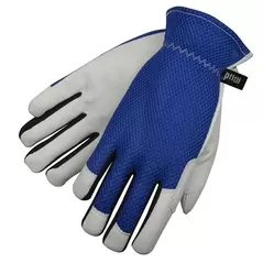 SWI Natural Mud Glove Sapphire X-Small Goatskin Spandex