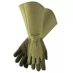 SWI West County Rose Gauntlet Glove Moss Large