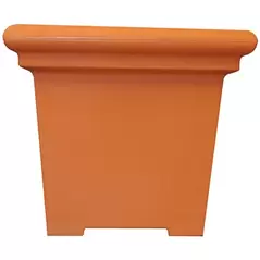 Tusco 20" Square Planter Terra Cotta
