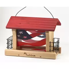 Woodlink Cedar Ranch Feeder USA With Suet Cake Holder