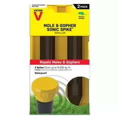 Victor 2pk Mole & Gopher Sonic Spike