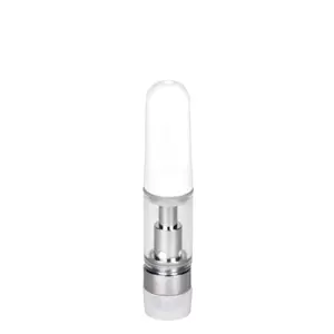 0.5mL 510 Screw Top White Tip Vape Cartridge