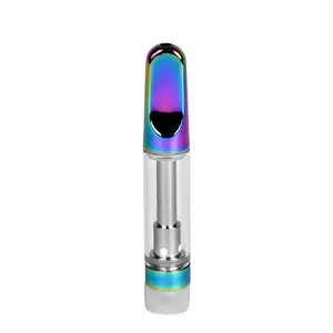 1mL 510 Screw Top Iridescent Tip Vape Cartridge