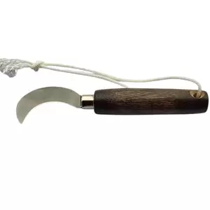 Grape Knife With Wood Handle