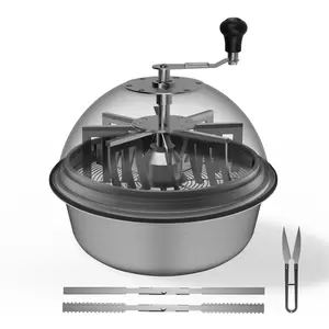 Bud Bowl Trimmer, Twist Spin Cut with Clear Visibility Dome, 16-Inch
