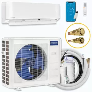 Mrcool DIY® 5th Gen E Star 12,000 BTU Single Zone Mini Split Complete System With 25ft. Line Set 115V