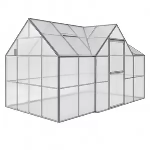 A-Frame Modular Greenhouse-Side Cathedral -8' x 16'