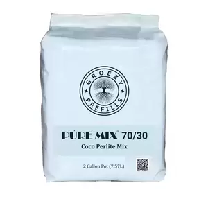 GroEzy™ 2 Gallon Prefilled 70/30 Coco Perlite Grow Bag -The Coco Depot