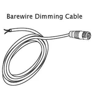 1PXC20018-LLT M16 Male to Bare Wired 18AWG