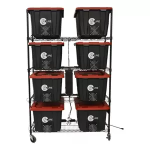 Ez Cure - 8 Pack with 4 Tier Shelf - EZ TRIM HARVESTING