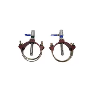 Saddle Kit Complete- 2 Saddles With Fittings, Clamps And Shut Off Valves