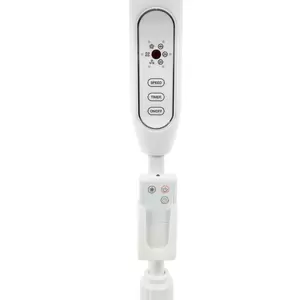 Supreme Oscillating Stand Pedestal Fan 16" with Remote (White) - Hurricane®