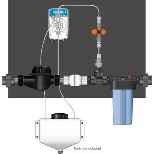 Etatron eOne Micro-Dosing Pump 1.5 in - Assembled Panel (Left to Right)