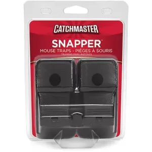 Catchmaster 2pk Snapper Mouse Trap