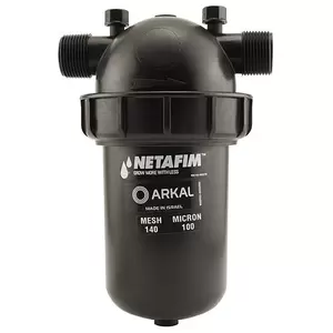 Netafim Disc Filter 1 in MPT x MPT 140 Mesh 26 GPM Maximum Flow (1/Cs) [DF100-140]