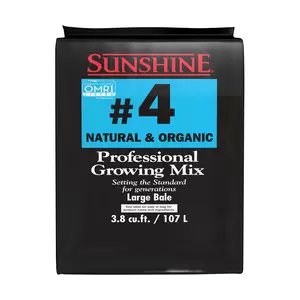 SunGro Horticulture Sunshine Natural & Organic Mix #4, 3.8 cu ft