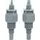 Blue-White Injection Fitting With Connection Nut