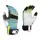 BGC Womens Performance Glove Small Blue/Teal/White/Yellow