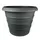 HC 12" Marina Planter Warm Gray
