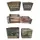 VCS 6pc Set Reclaimed Wood Planter