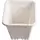 HDF Sqr White Pot 12" Tall