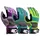 BGC Womens Performance Glove Large Assorted Colors