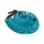 Orbit 50' Coil Hose with Nozzle Turquoise