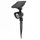 Moonrays Solar Black Plastic Spotlight