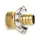 Gilmour 1/2" Male Coupler Brass