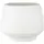 SSI 4.5" Stoneware Tapered Pot White