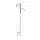 AGW 90"x24" Square Tall Offset Shepherd Hook w/ Finial Matte Black