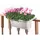 Apollo 20" Adjustable Railing Planter White