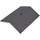 Birds Choice Roof Tray Topper with Flange Recycled Plastic Black