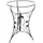 Birds Choice Metal Bird Bath Stand with Legs Ivy Leaf