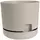 DCN 8" Oasis Self Watering Planter Mocha