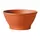 Deroma 10.6" Smooth Bowl Terra Cotta