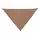 Coolaroo 12' Ready to Hang Triangle Shade Sail Cocoa
