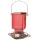 Natures Way 22oz Crimson Carnation Antique Glass Hummingbird Feeder