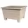 DCN 16" Futura Square Patio Planter Mocha