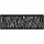 Outdeco 16"x48" Metal Fence Top Outback Black