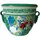 Talavera 12" Bella Especial Dolares Pot Teal