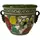 Talavera 12" Bella Especial Dolares Pot Green