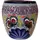 Talavera 7"Hx9"W Bella Especial Ovalo Pot Blue