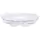 Panacea 8" D Clear Heavy Duty Saucer