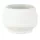 SSI 2" Stoneware Tapered Pot White