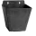 Artstone Ella 14.5" Wall Pot Black
