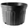 NS 1200SCU CUSTOM SQUAT, TRADE SIZE 2 GALLON, 2.32 GALLON, BLACK 60/CS 32CS/TOWER (11"X7-1/2"), 2Gallon